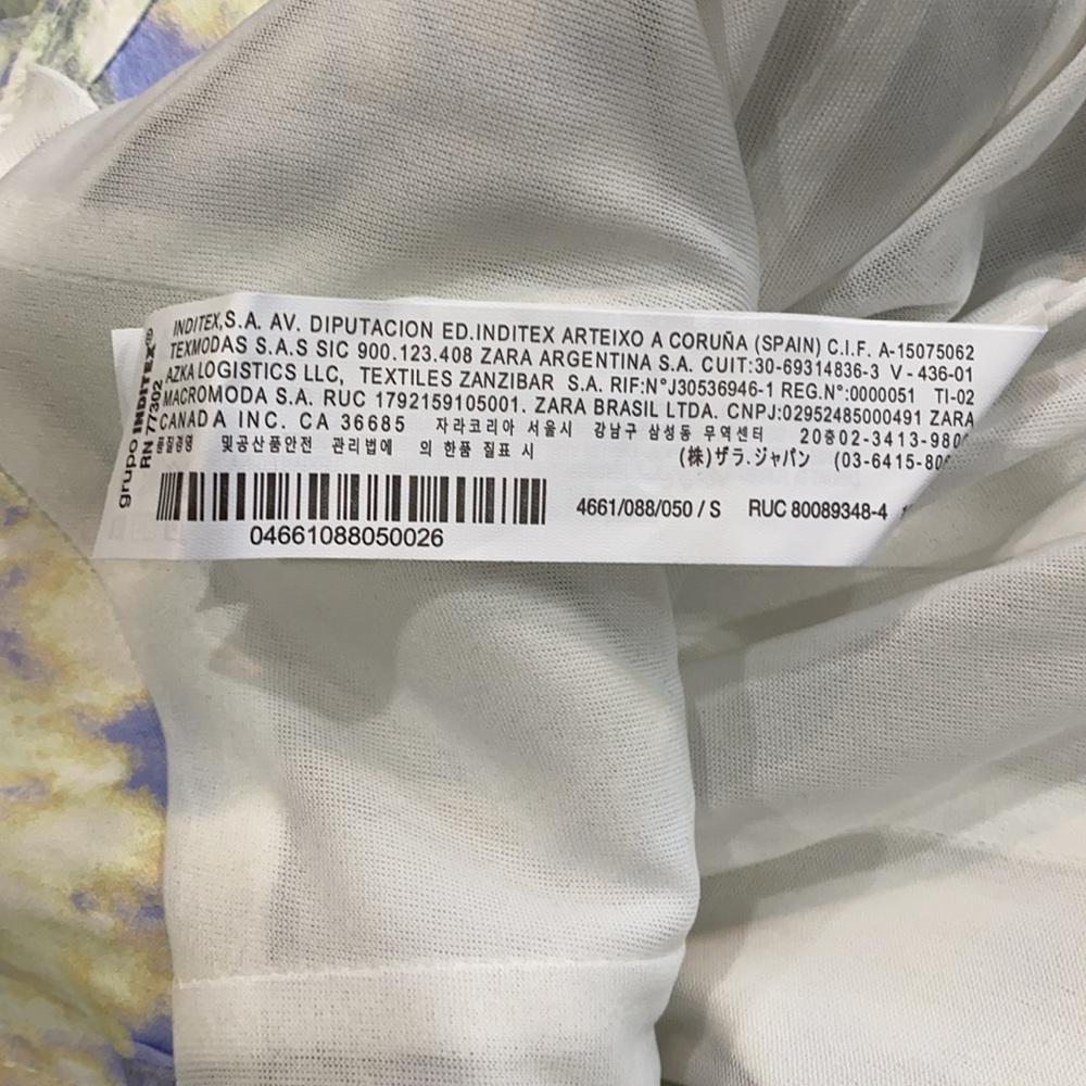Zara Women’s One Piece Swim Suit Size Small - Picture 6 of 8